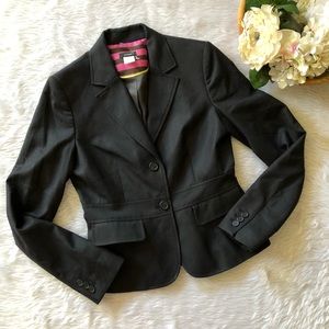 J.Crew Black Wool Blazer Jacket